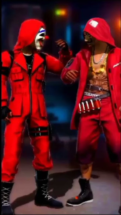 Money heist challenge Red criminal || Money heist freefire collaboration #bellaciao #moneyhiest