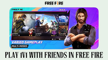 How to Play 1v1 With Friends in Free Fire (Very Easy)