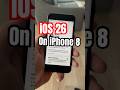 How To Get IOS 26 On IPhone 8 