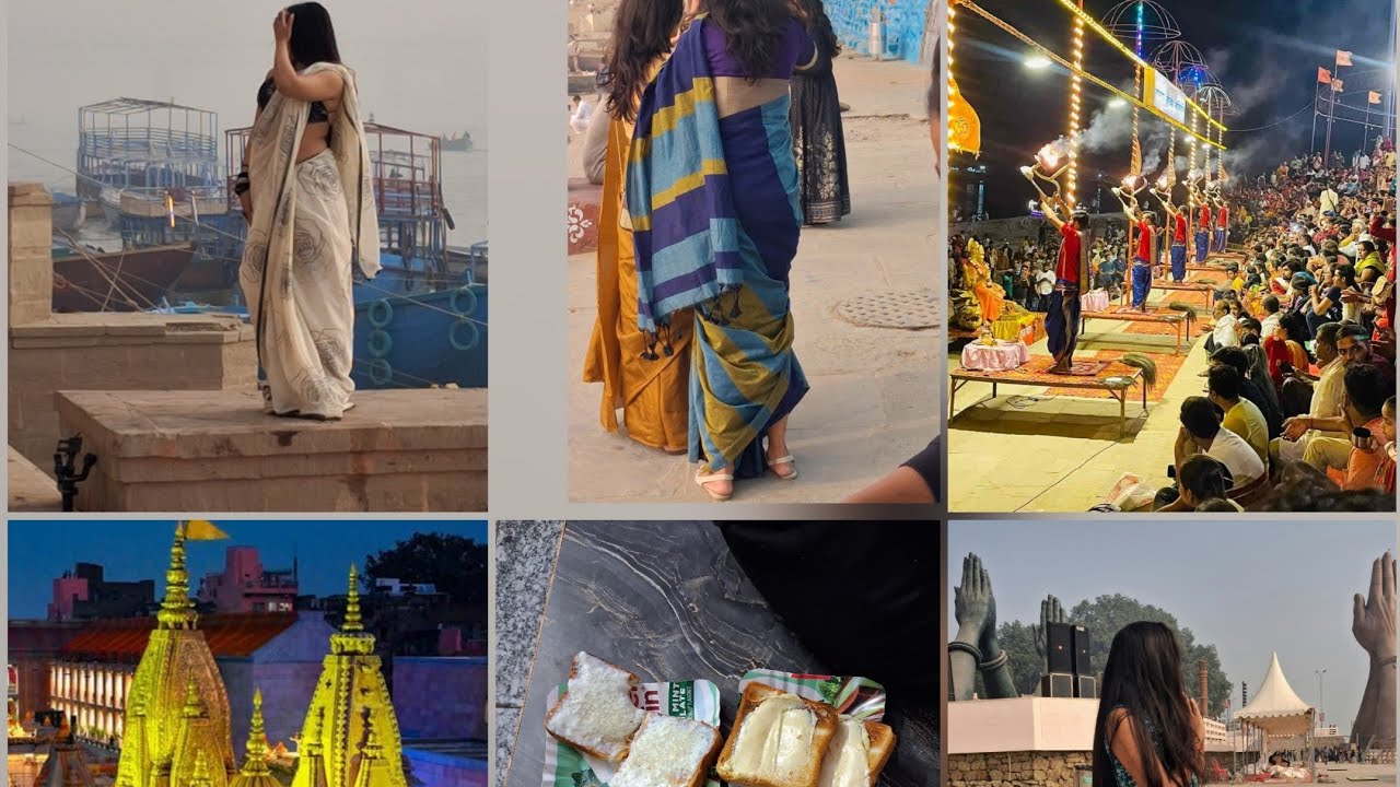 KASHI Ghats Darshan, Dashashwamedh Ghat to Assi Ghat Varanasi Sant Ravidas Ghat Walking Tour 1 Hour 