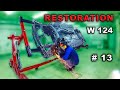Реставрация Mercedes-Benz 124 седан (часть 13) Счищаем "ремонты"