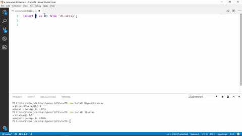 Utilizando librerías de terceros en TypeScript | Módulos | Programando en TypeScript