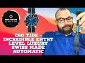 Christopher ward c60 tide review  incredible entry level luxury swiss automatic