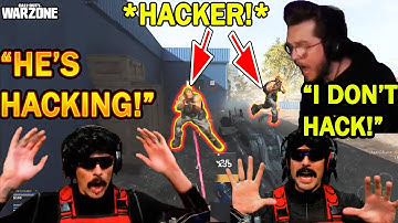 DrDisrespect & Zlaner Face 2 HACKERS in Warzone + Zlaner on Cheating in Warzone!