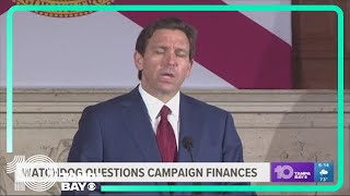 Watchdog group files FEC complaint against DeSantis, claims he's breaking campaign finance laws screenshot 2