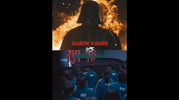 Darth Vader vs Squid game #starwars