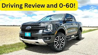 ALL NEW 2024 Ford Ranger TURBO | POV Driving Review and 0-60