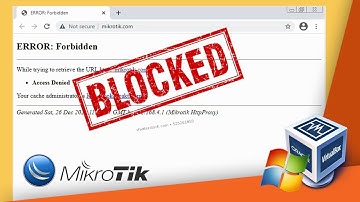 Mikrotik Blokir Website , Redirect dan Blokir Ekstensi file