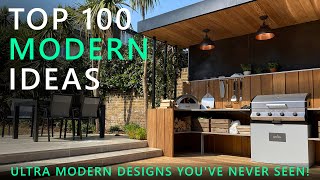 Top 100 Modern Outdoor Kitchen Ideas for any Backyard 2024