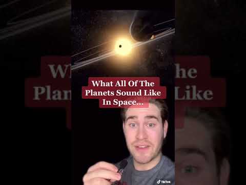 WHAT ALL OF THE PLANETS SOUND LIKE IN SPACE!! #Shorts