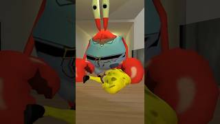 Spongebob Gets Krabbed! #meme #backrooms #gmod