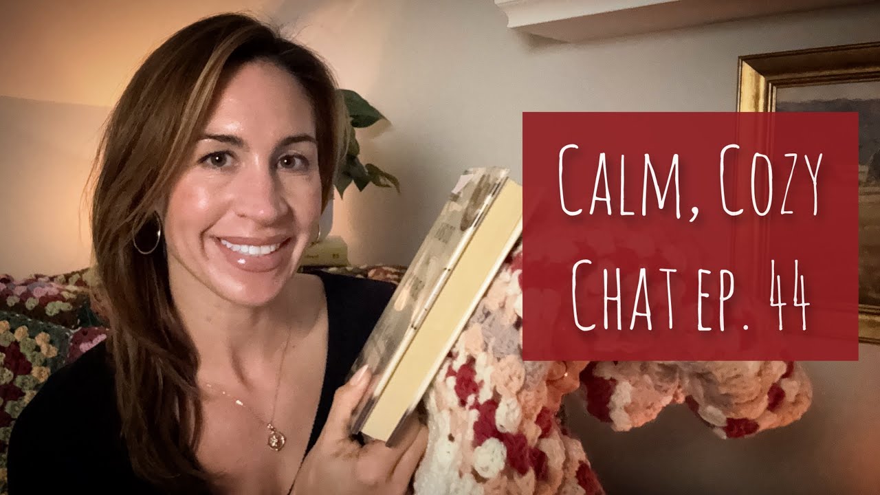 ASMR | Calm, Cozy Catch-Up ep. 44 ☕Prom dress, Crochet Valentine’s Sweater, & Current Book Obsession