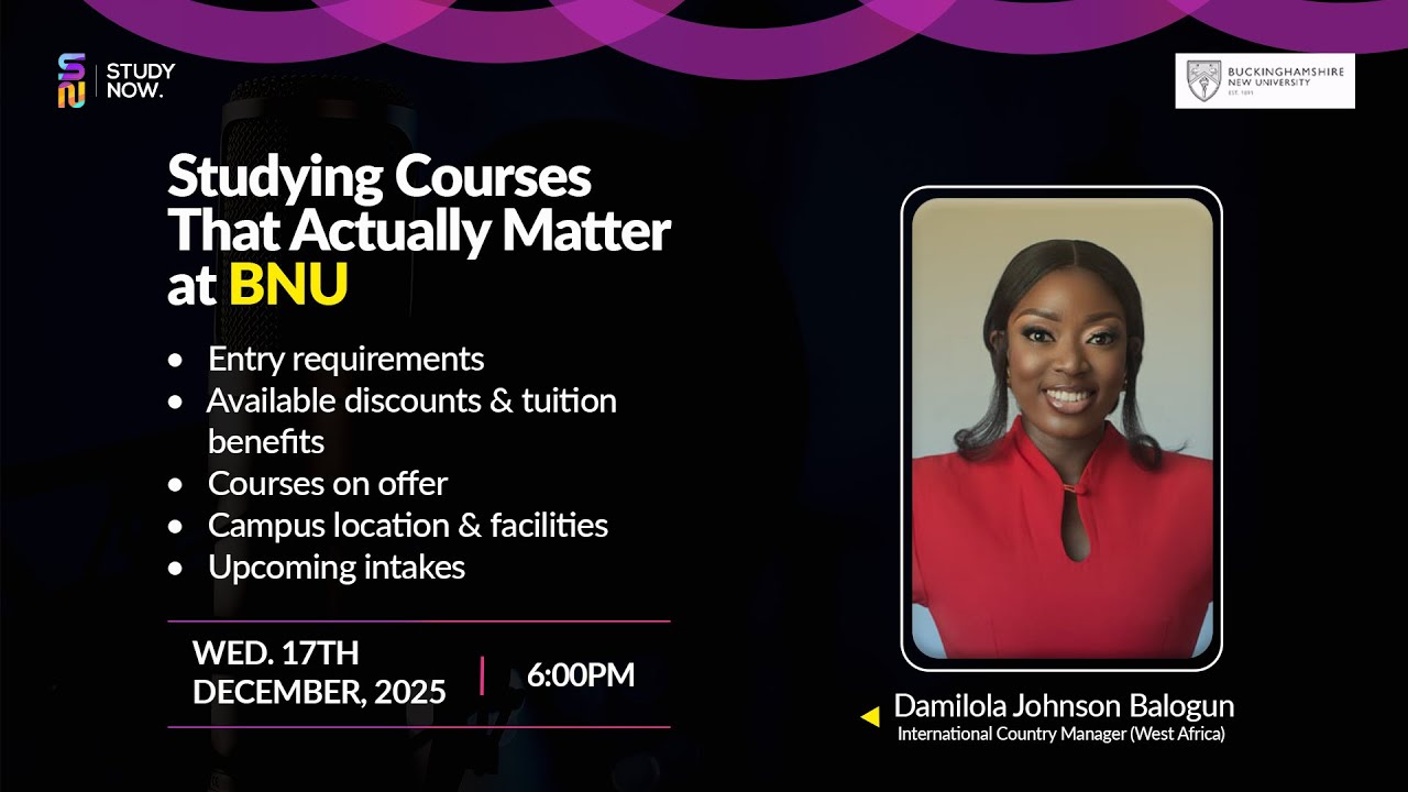 Studying courses that actually matter at Buckinghamshire New University