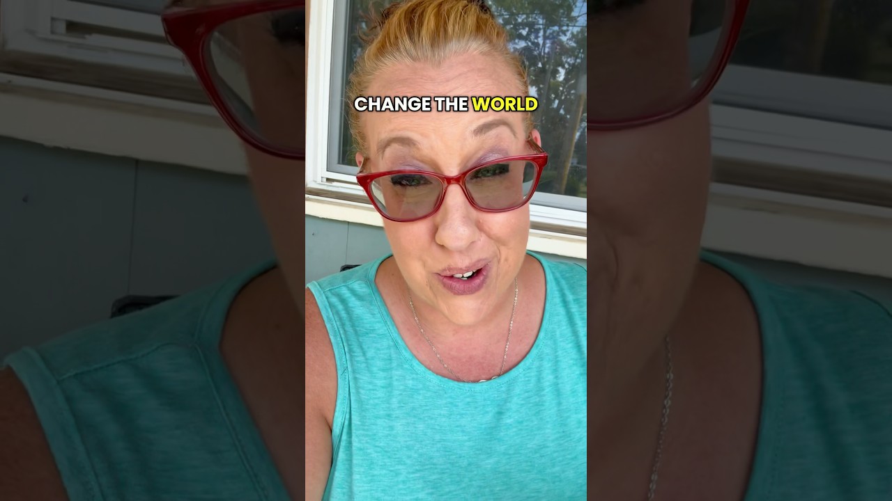 I’m going to change the world 🌎🥹❤️