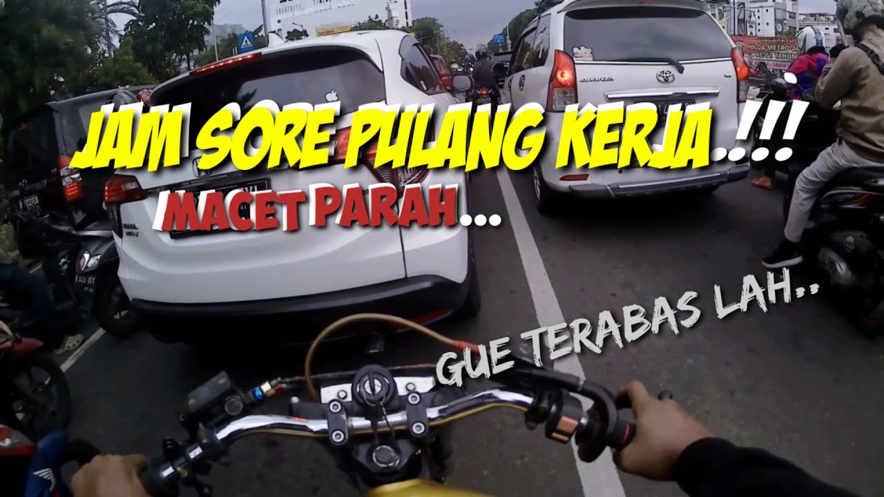 RX KING TERABAS IBU KOTA JAKARTA, JAM SORE MACET PARAH.!!!!