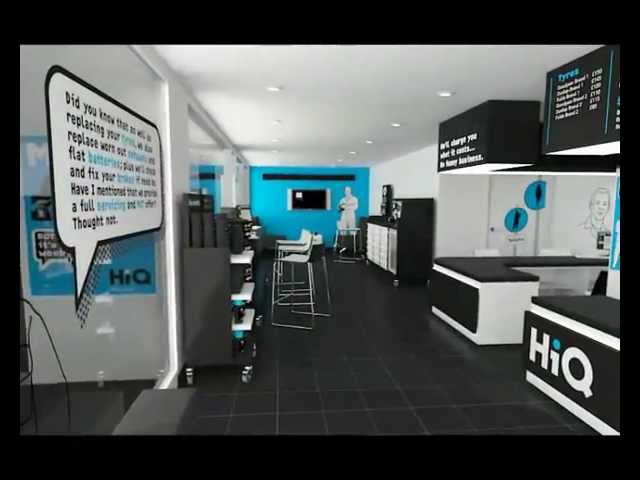 A virtual tour of a HiQ Centre