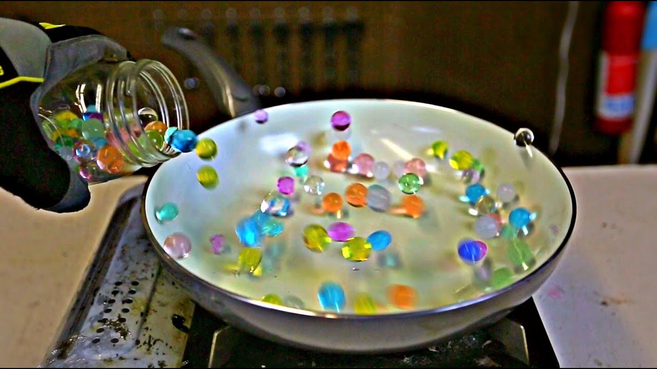 What Happen if You Drop Giant Orbeez On HOT PAN - Slow Motion, What Happen  if You Drop Giant Orbeez On HOT PAN - Slow Motion, By Taras Kul