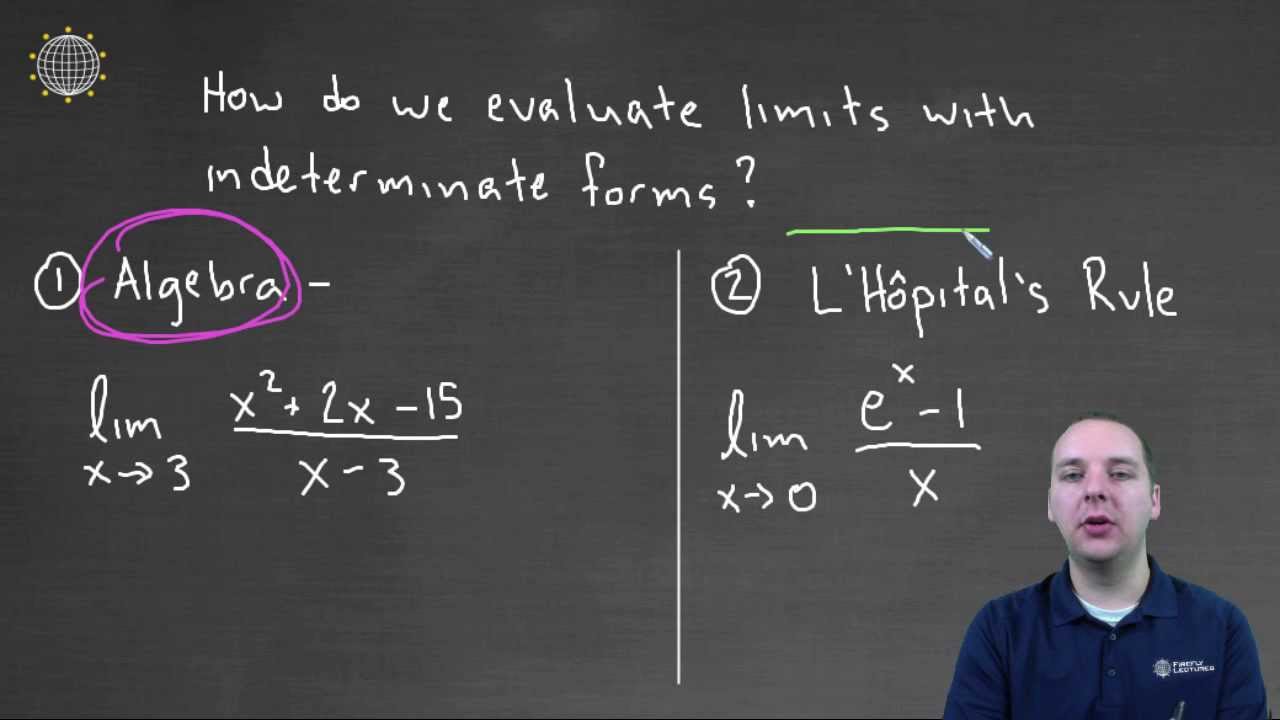 Indeterminate Forms - YouTube