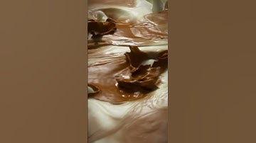 A chocolate pond I would love to fall into! 🍫 #sidefxhoudini #houdini #sidefx #flipfluids