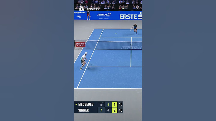 INSANE Sinner vs Medvedev Point 🥵