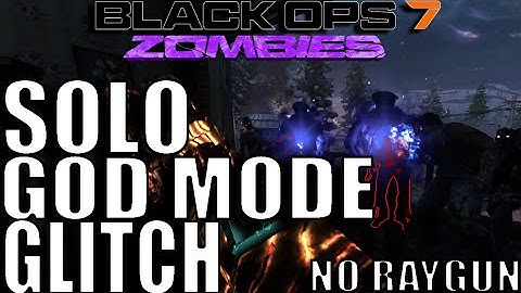 Black Ops 7 Zombies Glitches: Solo God Mode Glitch (No Raygun) (BO7 Zombies Glitches)
