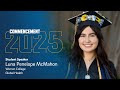 Luna Penelope McMahon: UC San Diego Commencement 2025 Student Speaker