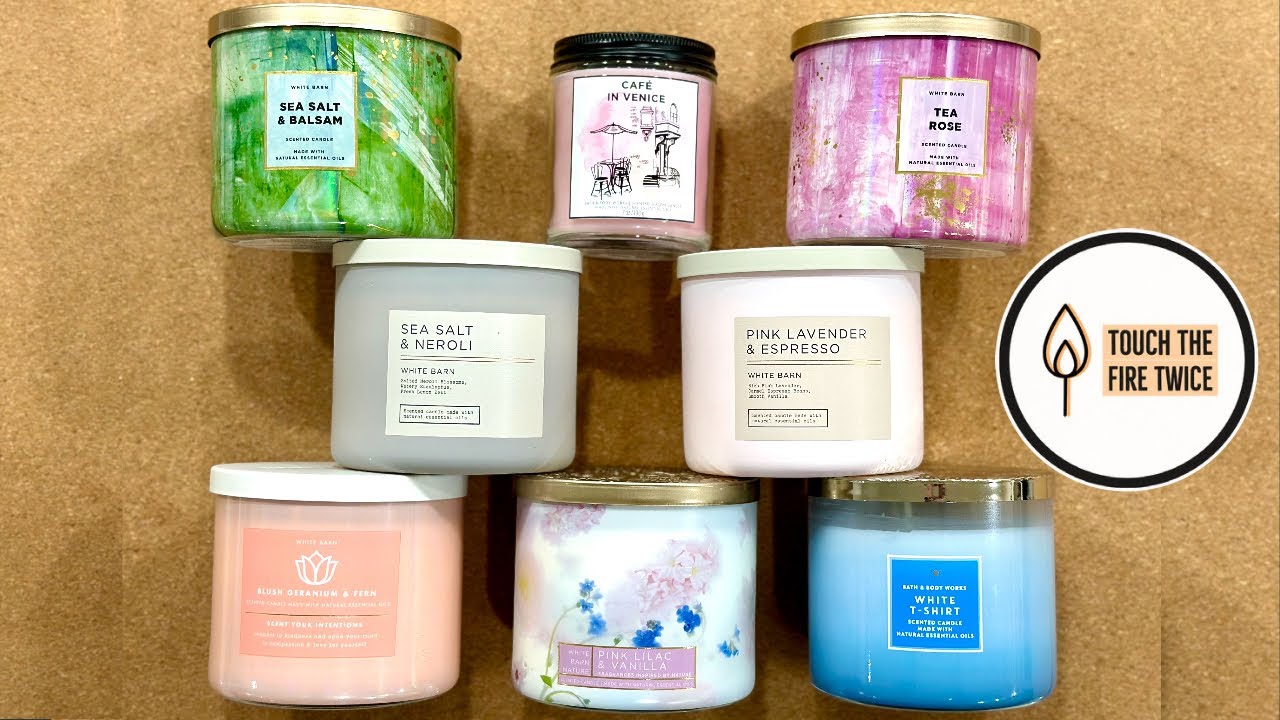 Early Spring 2023 Candle Haul & First Impressions Review Bath & Body