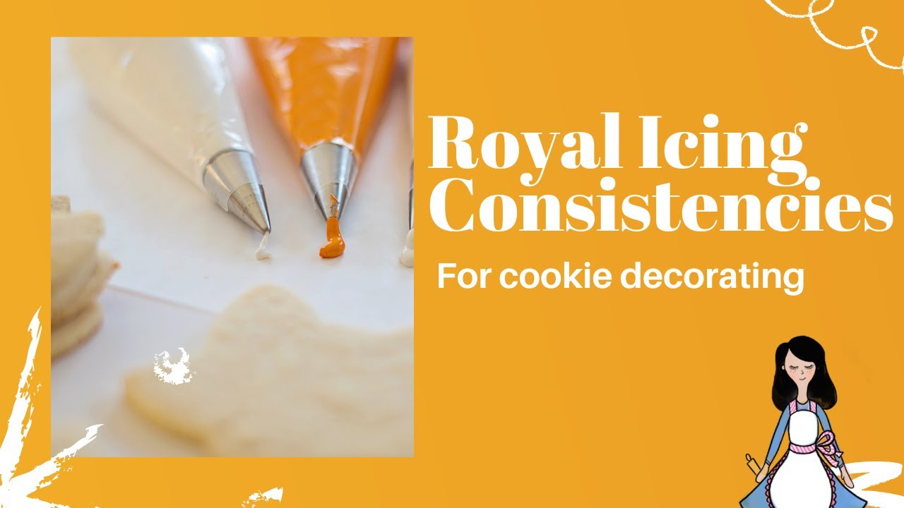 Royal icing cookie decorating-Royal icing consistencies recipe-#cookies  #royalicingrecipe 