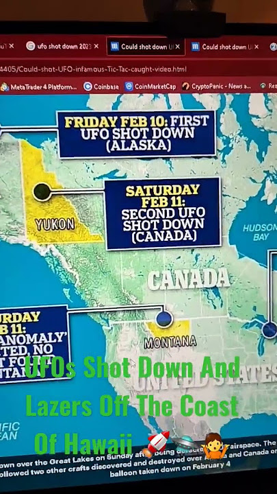3 UFOs Shot Down And Lazers Sighted Off The Coast Of Hawaii Whats Next!?