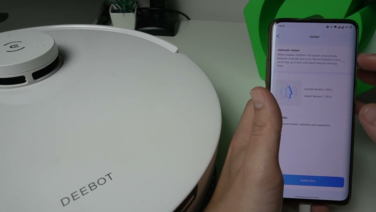 ECOVACS Deebot T30 Pro – How to Check for Updates