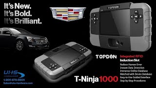 2008 Cadillac CTS Key Programming using T-Ninja 1000 Programmer