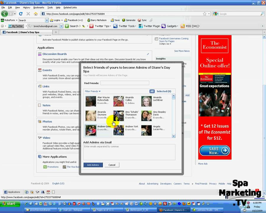 Spa Marketing On Facebook How To Setup Page Part 2
