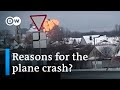 How are Russia and Ukraine reacting to the plane crash? | DW News