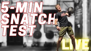 The 5-Minute Kettlebell Snatch Test | The 100-Rep Standard