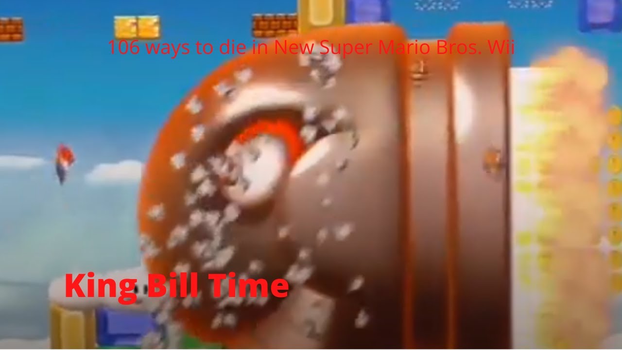 106 ways to die in New Super Mario Bros Wii