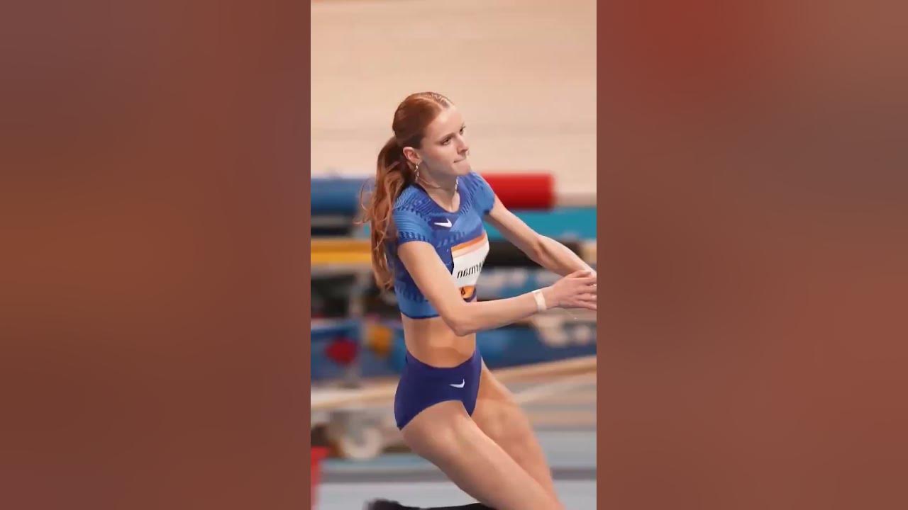 Britt Weerman Dutch High Jumper | Athletics #shorts
