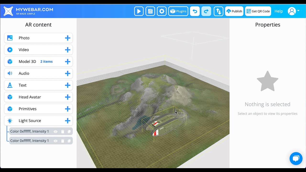 MyWebAR with Sketchfab Integration - YouTube