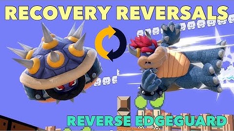 Bowser Recovery Reversals (Reverse Edgeguard) Tech Guide & Showcase