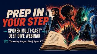 Creating AI Audiobooks | Spoken Multi-Cast™ Webinar | PREP IN YOUR STEP | Magic Mode