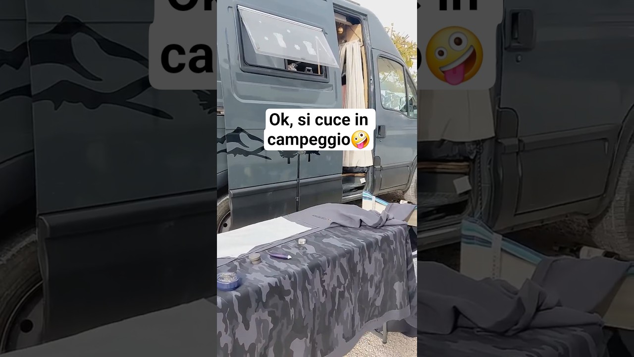 Una felpa in campeggio😉 Link a cartamodello e tutorial in descrizione😉