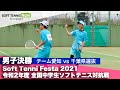 Soft Tennis Festa 2021 全国中学生ソフトテニス対抗戦/男子決勝