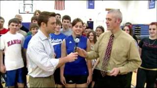 West Platte Volleyball Player Wins Award