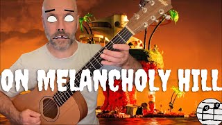 How to Play Melancholy Hill | Acoustic Version | Gorillaz | Guitar | Lesson | TABS | Loop Pedal