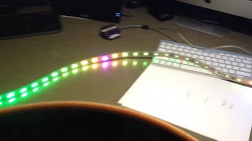 First look at DMX controlled strips