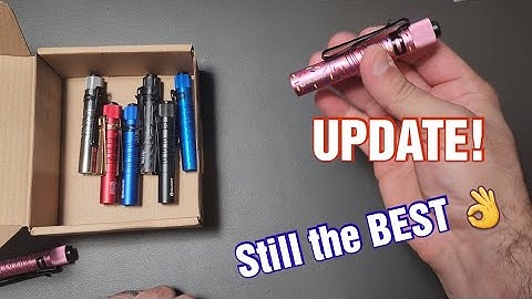 🔦Still the Best Olight (I3T, not changed thankfully)