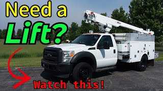 Nice 36' Altec bucket truck from Alabama !