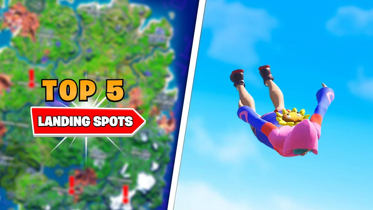 Top 5 Arena Drops to Gain Arena Points *FAST* | Fortnite Arena Guide | PC & Console |