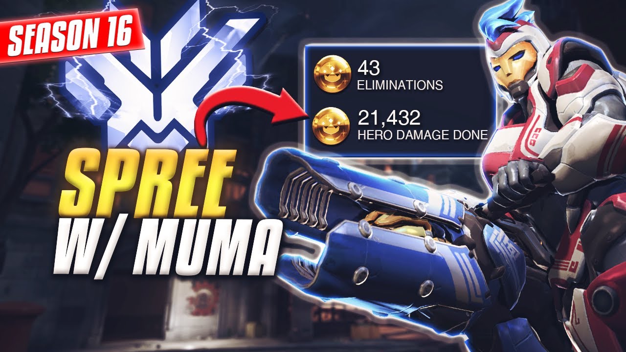 SPREE and MUMA vs UNKOE & SPACE (PRO Zarya 21K Damage) [S16 TOP 500]