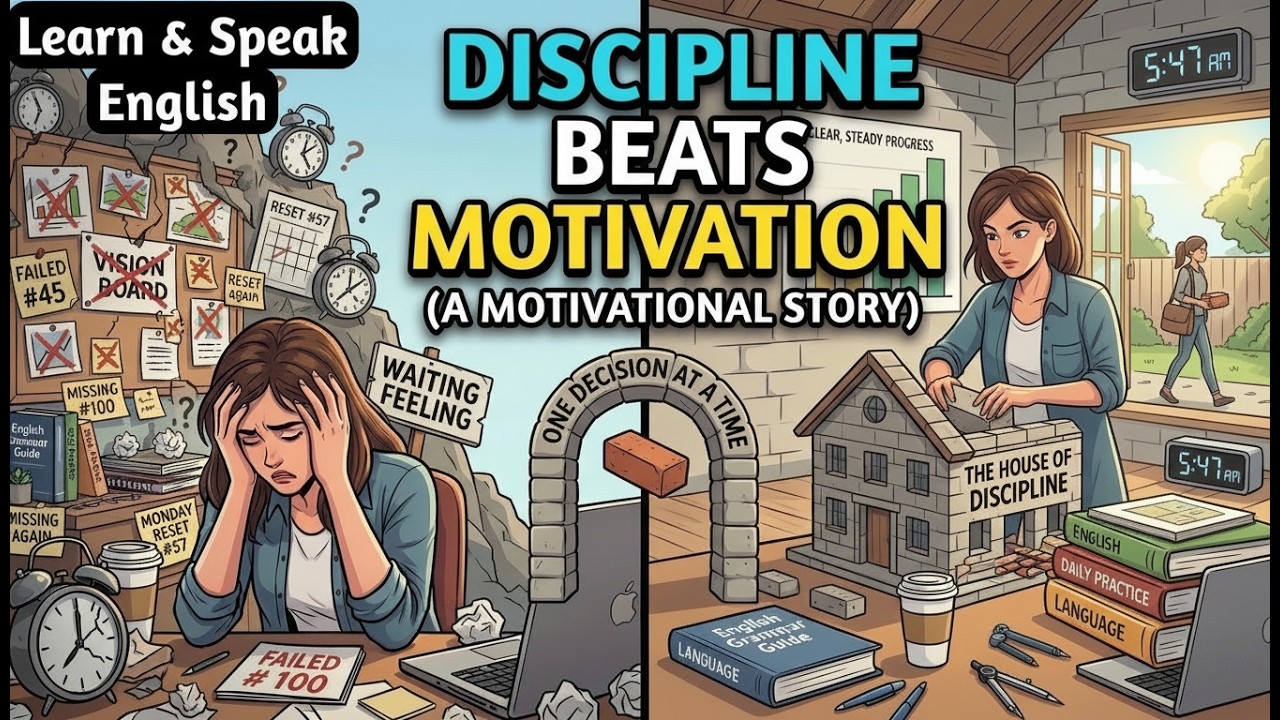 Discipline Beats Motivation | A Powerful Story about Long-Term Success | A Motivational Story