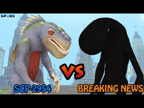 SCP-2954 vs Breaking News | Scary Titan Battle [S2E9] | SPORE